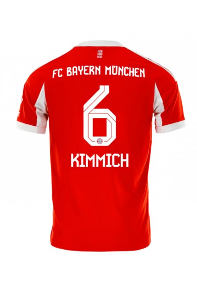 Bayern Munich Joshua Kimmich #6 Jalkapallovaatteet Kotipaita 2025-26 Lyhythihainen Bayern Munich Joshua Kimmich #6 Jalkapallovaatteet Kotipaita 2025-26 Lyhythihainen